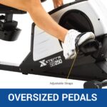 Bicicleta reclinada fitness XTERRA SB250 resistencia magnética 24 niveles volante 13.5 libras pantalla LCD 5.5 pulgadas