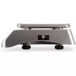 Báscula digital industrial y de cocina Escali M6630 capacidad 66 libras doble pantalla a prueba de derrames acero inoxid