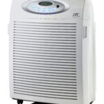 Purificador de aire con filtro HEPA plasma ionizador y motor CC Sunpentown International Inc. AC-9966 captura humo polvo