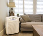 Purificador de aire con filtro HEPA plasma ionizador y motor CC Sunpentown International Inc. AC-9966 captura humo polvo