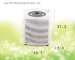 Purificador de aire con filtro HEPA plasma ionizador y motor CC Sunpentown International Inc. AC-9966 captura humo polvo