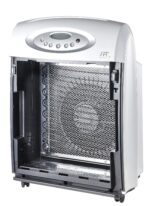 Purificador de aire con filtro HEPA plasma ionizador y motor CC Sunpentown International Inc. AC-9966 captura humo polvo