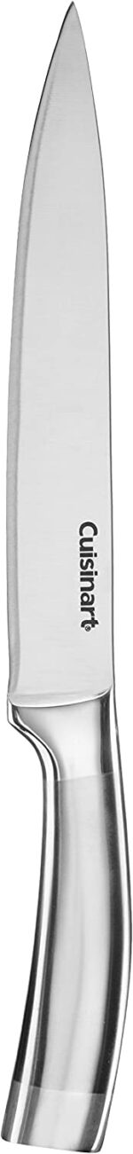 CUISINART C99SS-15P - Juego de cuchillos de bloque de 15 piezas con cuchillas de acero para corte preciso, ligero, acero