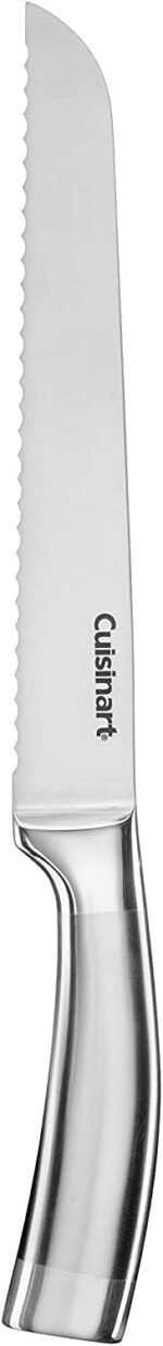 CUISINART C99SS-15P - Juego de cuchillos de bloque de 15 piezas con cuchillas de acero para corte preciso, ligero, acero