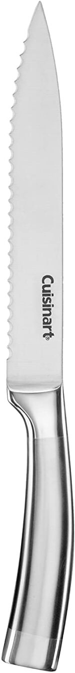 CUISINART C99SS-15P - Juego de cuchillos de bloque de 15 piezas con cuchillas de acero para corte preciso, ligero, acero