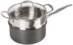 Batería de cocina Cuisinart Chefs Classic 66 17N juego de ollas y sartenes anodizado duro antiadherente 17 piezas