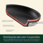 Batería de cocina Cuisinart Chefs Classic 66 17N juego de ollas y sartenes anodizado duro antiadherente 17 piezas