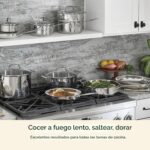 Batería de cocina Cuisinart Chefs Classic Steel 77-17N de acero inoxidable 17 piezas