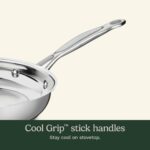 Batería de cocina Cuisinart Chefs Classic Steel 77-17N de acero inoxidable 17 piezas