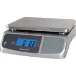 San Jamar Báscula digital de alimentos, funciona con pilas, con capacidad de 66 libras para cocinar, hornear, preparar c