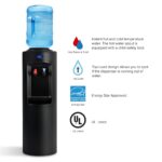 Dispensador enfriador de agua Brio CL520 carga superior comercial agua fría y caliente