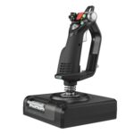 Control de vuelo para simulador Logitech G Saitek X52 945-000022 palanca acelerador pantalla LCD programable PC Windows