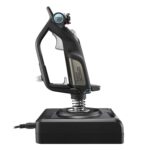 Control de vuelo para simulador Logitech G Saitek X52 945-000022 palanca acelerador pantalla LCD programable PC Windows