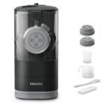 Philips HR2371/05 Máquina para hacer pasta, compacta. Viva Collection, color negra, S, Negro Philips Saeco HR2371/05