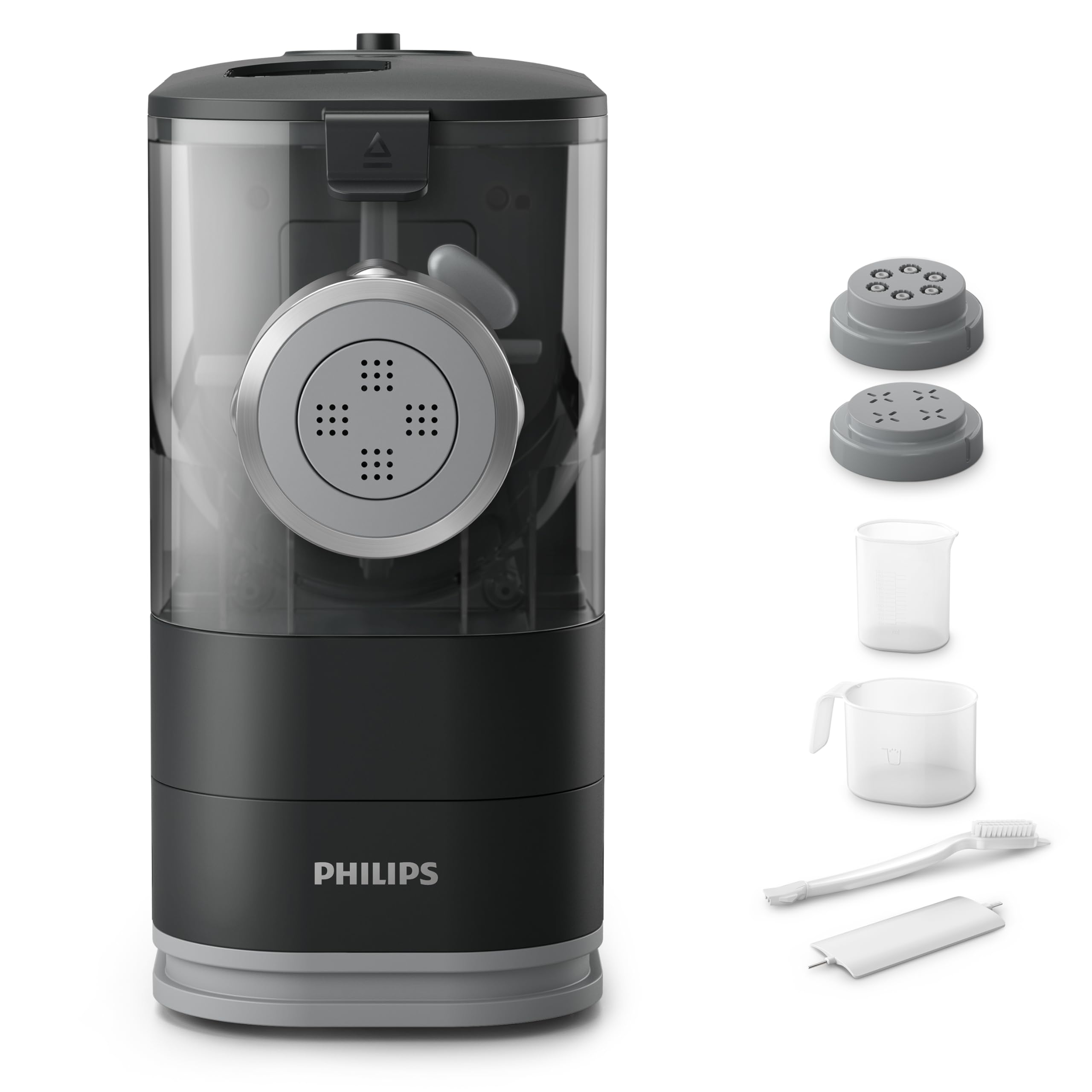 Version 1.0.0 Philips HR2371/05 Máquina para hacer pasta, compacta. Viva Collection, color negra, S, Negro Philips Saeco HR2371/05