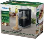 Philips HR2371/05 Máquina para hacer pasta, compacta. Viva Collection, color negra, S, Negro Philips Saeco HR2371/05