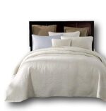 Colcha California King Tache Home Fashion JHW-643-CK color blanco ropa de cama individual