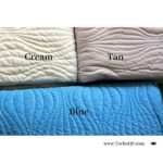 Juego de colcha 5 piezas Tache Home Fashion DXJ109042-1F diseño floral cachemira color marrón mate suave tamaño matrimon