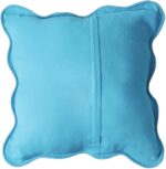 Juego de colcha Tache DXJ109042-2S 3 piezas individual microfibra suave diseño floral moqueta azul sólido