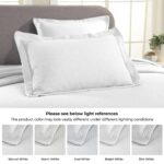 Cubrecama Diamond Solitaire Home City BEDSPREAD SOLT-KG-WH algodón Jacquard Matelasse doble tamaño King blanco con funda