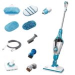 Mopa Limpiadora a Vapor 7 en 1 BLACK+DECKER HSMC1361SGP con Vaporizador de Mano SteamGlove Multisuperficie