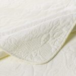 Colcha Tache Home Fashion JHW-643-CK tamaño California King color blanco