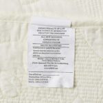 Colcha Tache Home Fashion JHW-643-CK tamaño California King color blanco