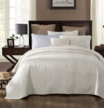 Colcha Tache Home Fashion JHW-643-CK tamaño California King color blanco