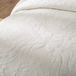 Colcha Tache Home Fashion JHW-643-CK tamaño California King color blanco