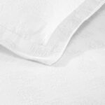 Colcha matelasse Superior jacquard 100% algodón Home City Inc BEDSPREAD PAISE-KG-WH tamaño King blanco
