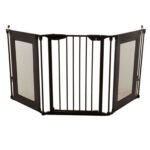 Dreambaby Denver Adapta - Puerta de seguridad extra ancha para bebés, para puertas, pasillos y escaleras, se adapta a ab