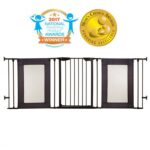 Dreambaby Denver Adapta - Puerta de seguridad extra ancha para bebés, para puertas, pasillos y escaleras, se adapta a ab