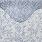 Juego de edredón Laura Ashley Revman Industries 221083 King algodón suave reversible peso medio todo el año 3 piezas con