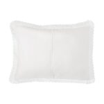 Juego de edredón Laura Ashley Revman International 221297 algodon ligero todas las estaciones blanco reliquia King con f