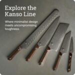 Shun Kanso - Cuchillo de pechuga hueca de 12 pulgadas, cuchillo japonés hecho a mano con funda de madera Saya, hoja de a