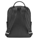 Moleskine Mochila clásica de cuero, Negro -, Mochila