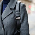 Moleskine Mochila clásica de cuero, Negro -, Mochila