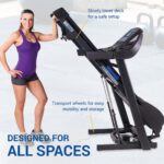 Caminadora Plegable XTERRA TR300 Superficie Grande Antideslizante Motor Silencioso