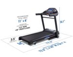 Caminadora Plegable XTERRA TR300 Superficie Grande Antideslizante Motor Silencioso