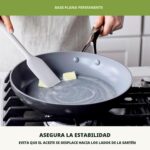 Batería de Cocina Juego de Ollas y Sartenes GreenPan Valencia Pro CC000675-001 11 Piezas Cerámica Antiadherente Anodizad