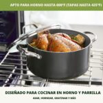Batería de Cocina Juego de Ollas y Sartenes GreenPan Valencia Pro CC000675-001 11 Piezas Cerámica Antiadherente Anodizad