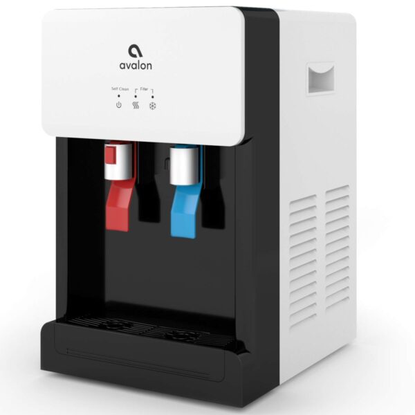 Dispensador de Agua de Mesa Avalon A8CTBOTTLELESSWHT Sin Garrafón Frío y Caliente con Filtro Certificado Blanco