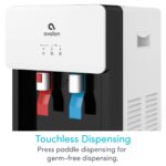 Dispensador de Agua de Mesa Avalon A8CTBOTTLELESSWHT Sin Garrafón Frío y Caliente con Filtro Certificado Blanco