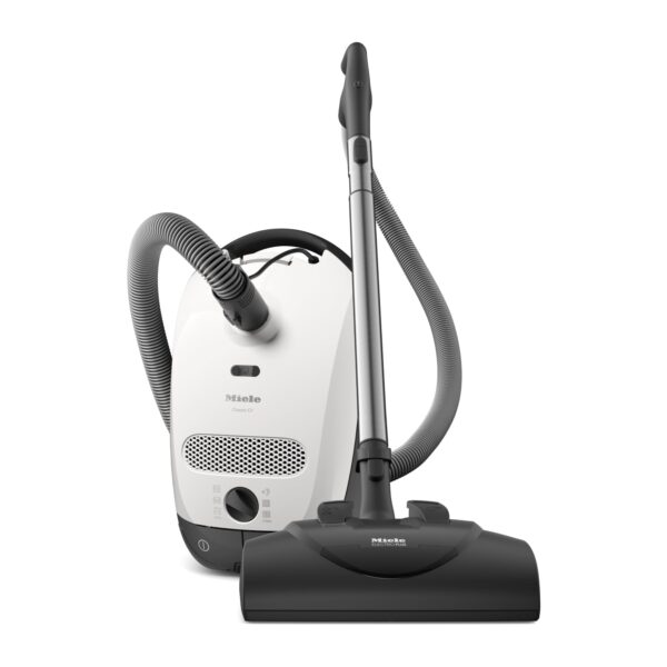 Aspiradora de Contenedor Miele Classic C1 10639470 con Bolsa para Pelo de Mascotas, Motor PowerLine 1200W, Portátil, Lot