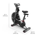 Bicicleta de Resistencia al Aire Schwinn Airdyne AD7 100625 entrenamiento cardiovascular cuerpo completo bajo impacto