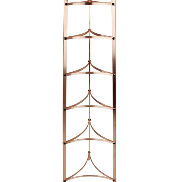 Soporte para utensilios de cocina gourmet Enclume CWS6KD SCP 6 niveles cobre cepillado sin ensamble