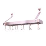 Repisa de pared para utensilios Enclume PR8B-30 SCP cobre cepillado 30 pulgadas acero forjado