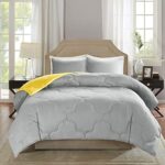 Juego de edredón reversible Comfort Spaces Vixie E&E Co. Ltd DBA JLA Home CS10-0255 diseño geométrico ropa de cama alter