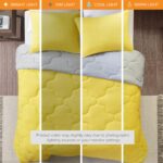 Juego de edredón reversible Comfort Spaces Vixie E&E Co. Ltd DBA JLA Home CS10-0255 diseño geométrico ropa de cama alter