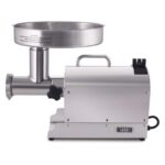 Weston Pro Series Picadora Eléctrica de Carne, Grado Comercial, 750 Vatios, 1 HP, 9 libras por Minuto, Acero Inoxidable